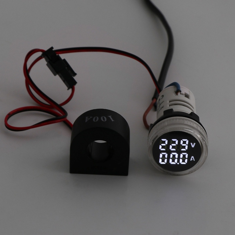 Vôn Kế AC 2 Trong 1 Chuyên Dụng Cho Xe Hơi