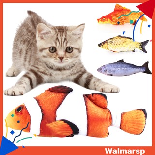 Cá nhồi bông đồ chơi cho mèo cưng