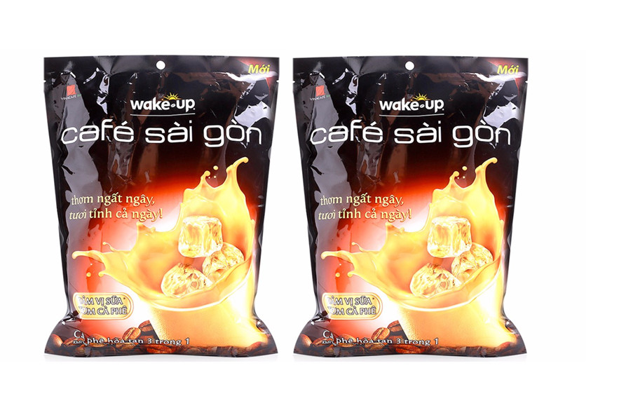 Combo 2 Bịch Cà phê Wake Up Sài Gòn - 24 gói X 19gr