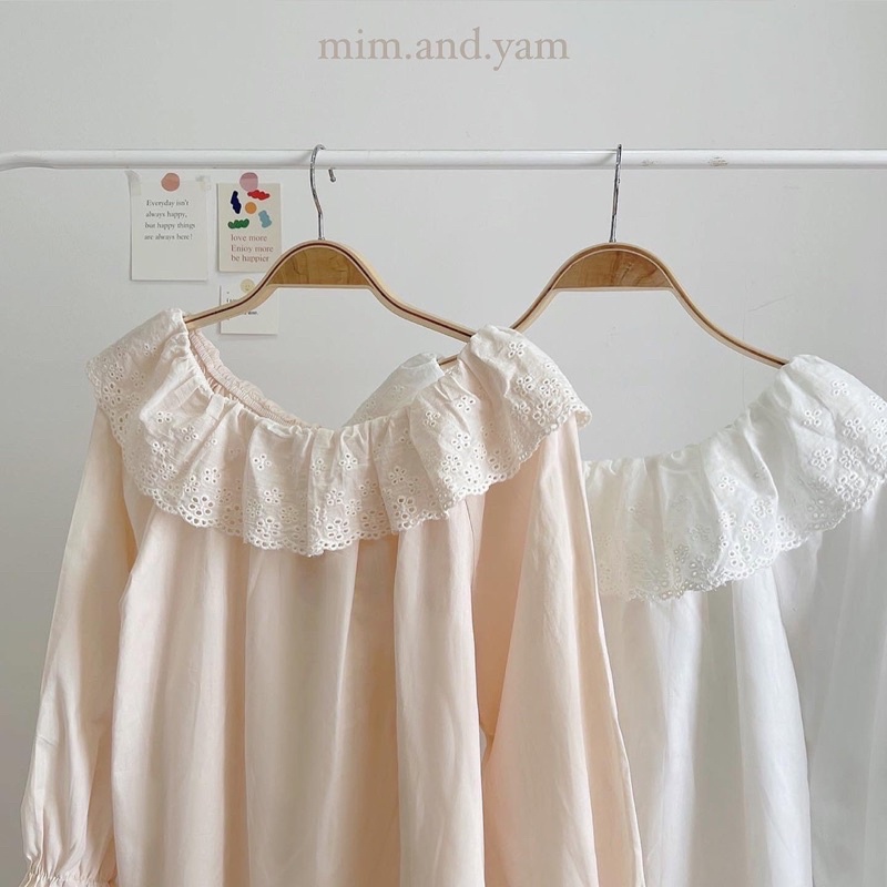 Áo đũi phối ren