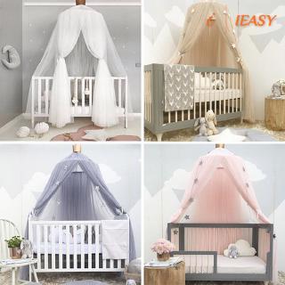 IE❤Kids Baby Bedcover Round Bed Canopy Mosquito Net Tent Curtain Bedding Dome Decor