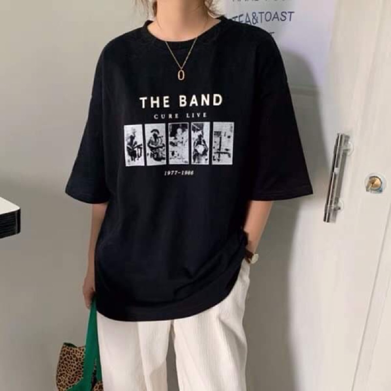 Áo phông THE BAND cotton