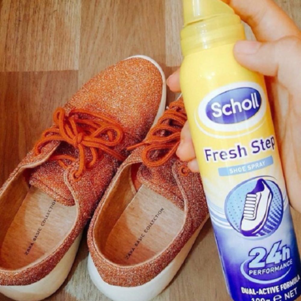 Xịt khử mùi hôi chân, hôi giày Scholl 150ml, Hàng Đức - Shop Lavenic