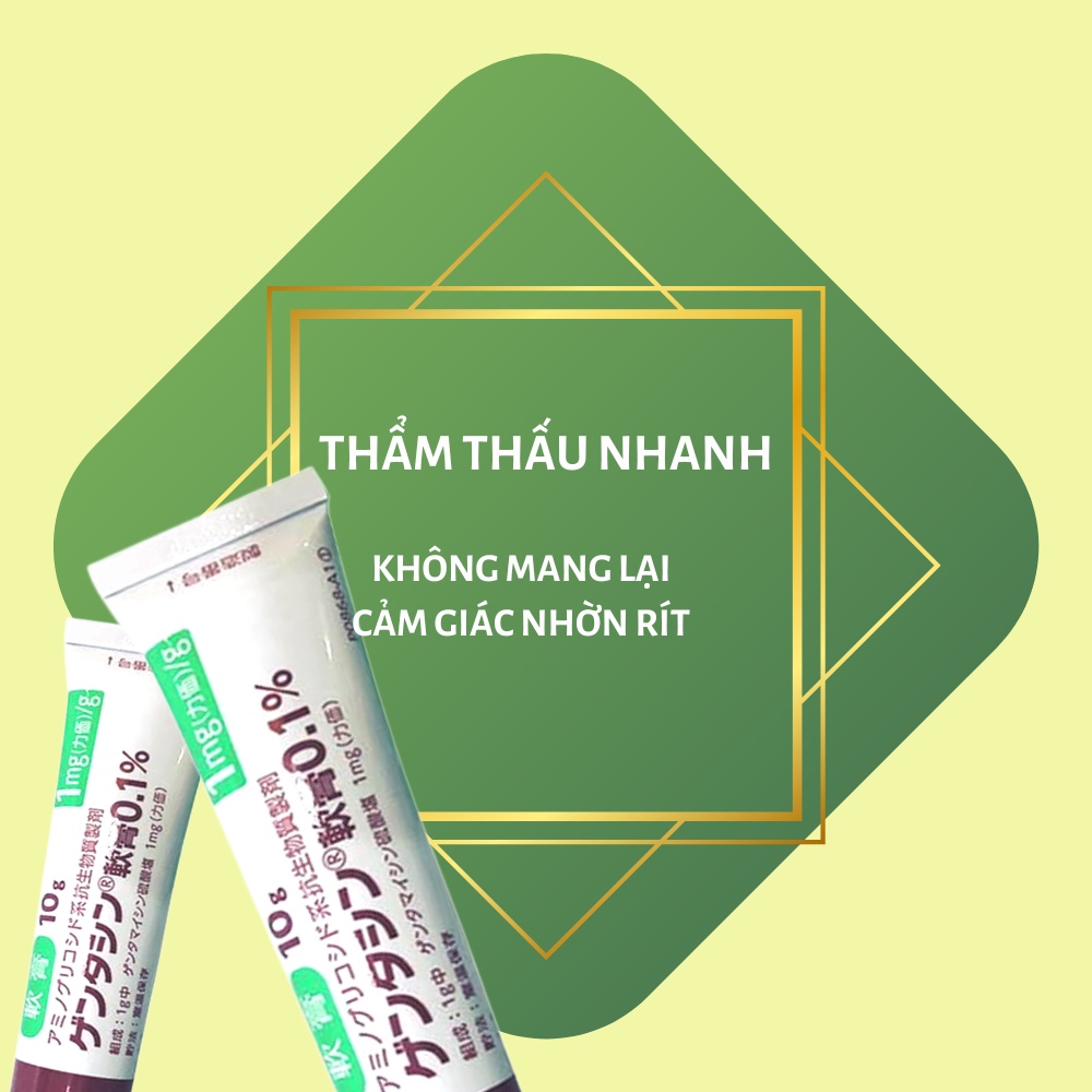 Kem mờ sẹo Gentacin Nhật Bản 10g