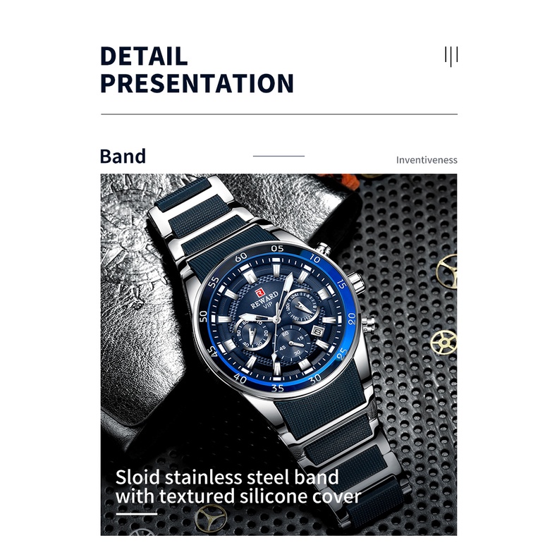 Đồng Hồ Thể Thao Chronograph Nam Chống Nước Cao Cấp