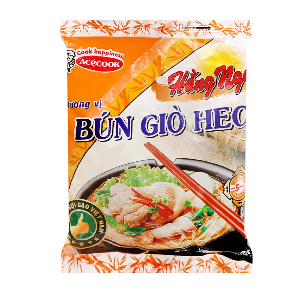 Bún giò heo Hằng Nga 75g thùng 30 gói MBGH01
