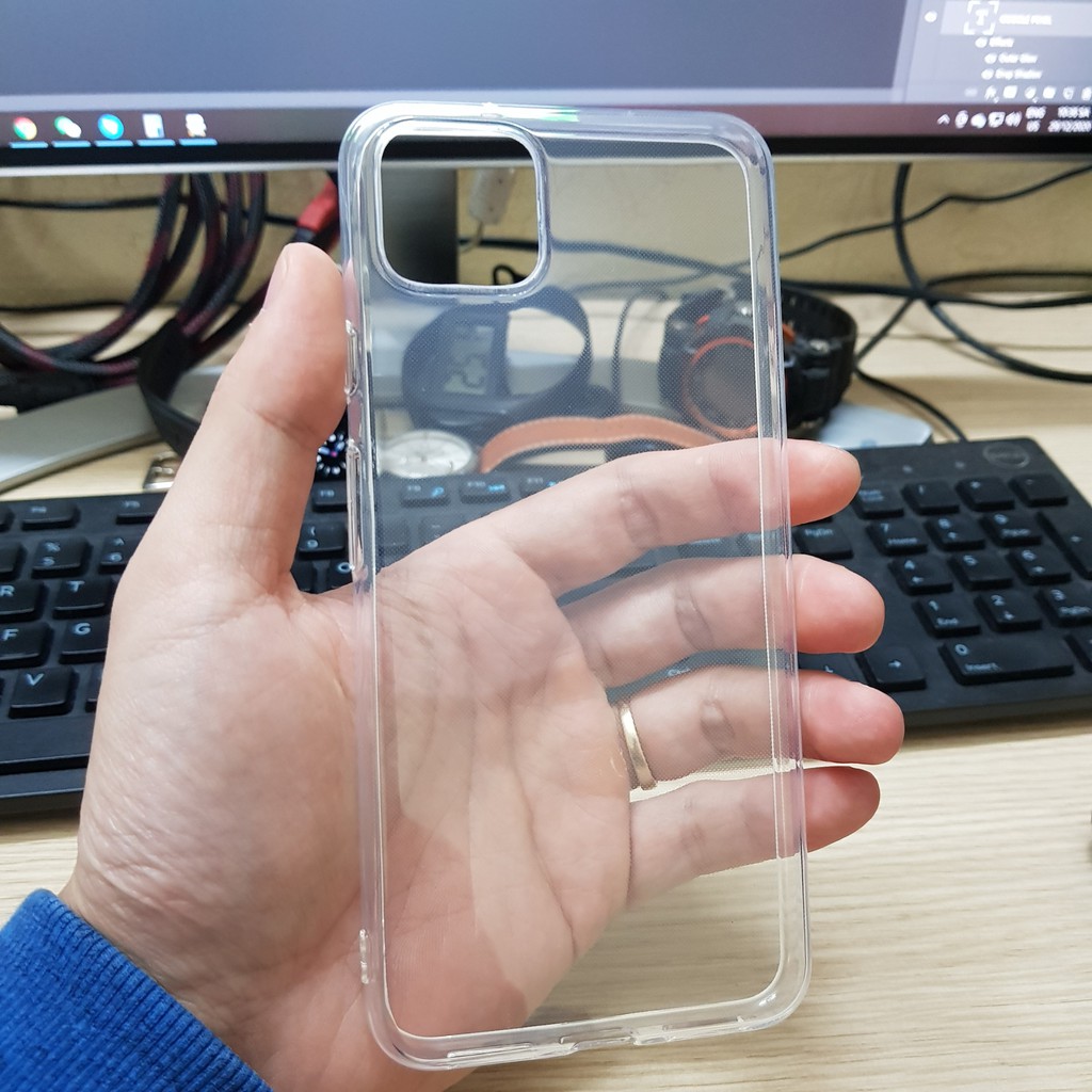 Ốp Silicon Gor trong suốt dành cho google pixel 2,google pixel3A,google pixel4,4xl,5