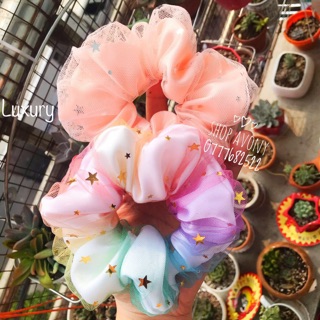 𝐒𝐂𝐑𝐔𝐍𝐂𝐇𝐈𝐄𝐒 - 𝗧𝗢́𝗖 Đ𝗘̣𝗣 , 𝗧𝗔𝗬 𝗫𝗜𝗡𝗛 Luxury