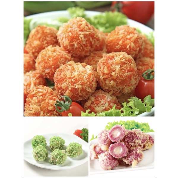 HẢI SẢN MAYO - CHẢ CÁ CỐM XANH - HẢI SẢN KHOAI MÔN MAYO