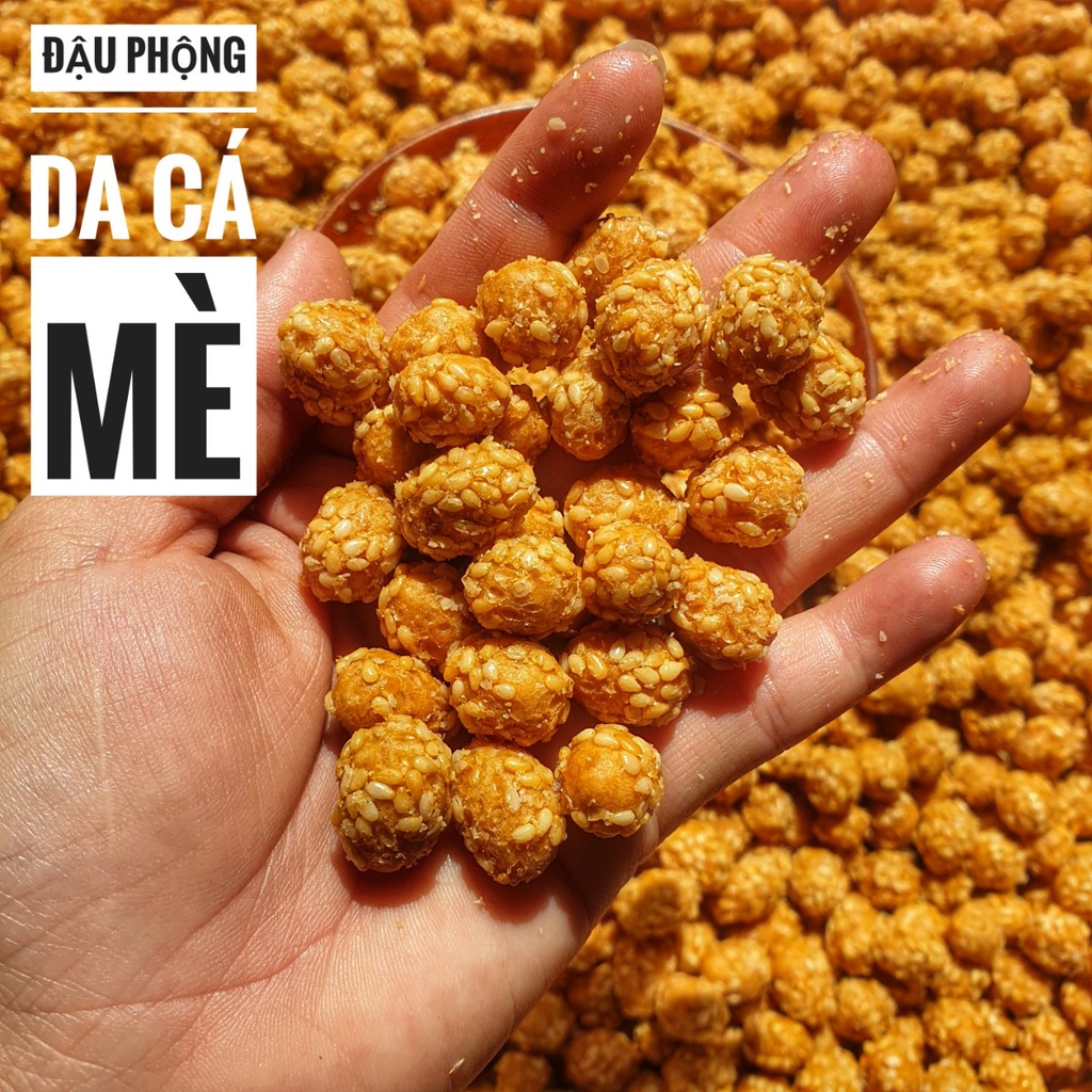 Đậu Phộng Da Cá Vị Mè - Lon 150Gr