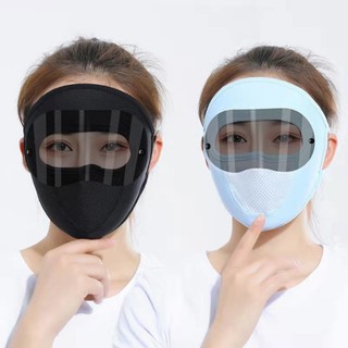 Khẩu Trang Ninja Có Kính Che Mắt Chống Nắng Phòng Dịch