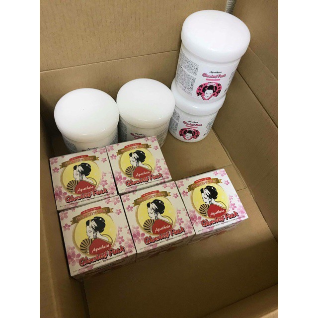 Kem Ủ Siêu Trắng GLOWING PACK Nhật Bản - Hũ 500g | BigBuy360 - bigbuy360.vn