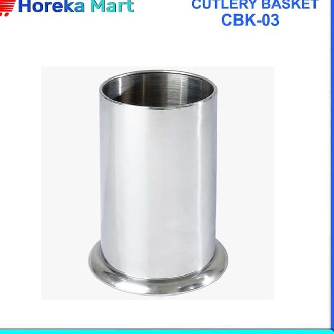 Giỏ Đựng Muỗng Đũa Nĩa Bằng Thép Không Gỉ Cbk-03