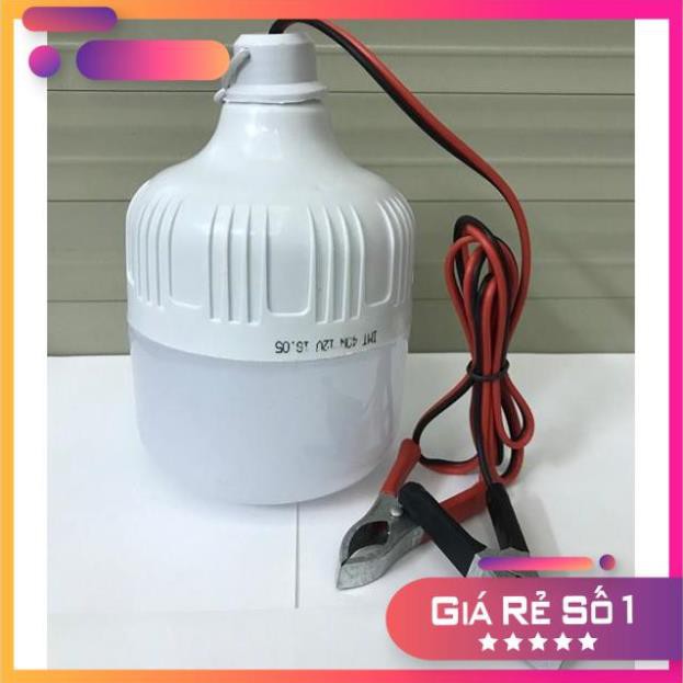 Bóng Đèn Led 12V Có Đầu Kẹp Bình Siêu Sáng