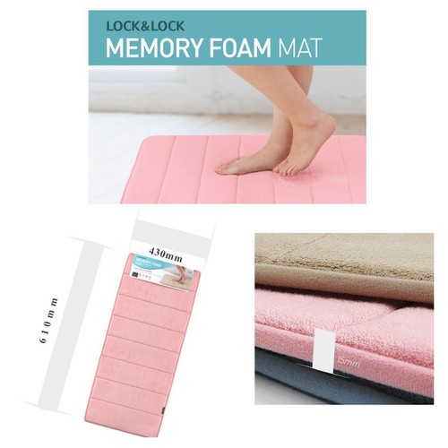 Thảm chùi chân Memory Foam Lock&Lock MAT511