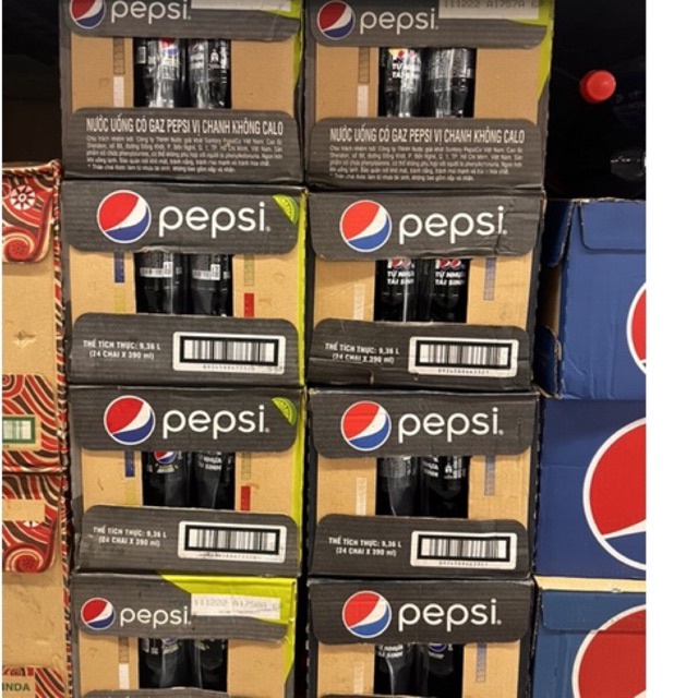 Nước Ngọt Pepsi Không Calo Cola hoặc Chanh  -  - Hot sale