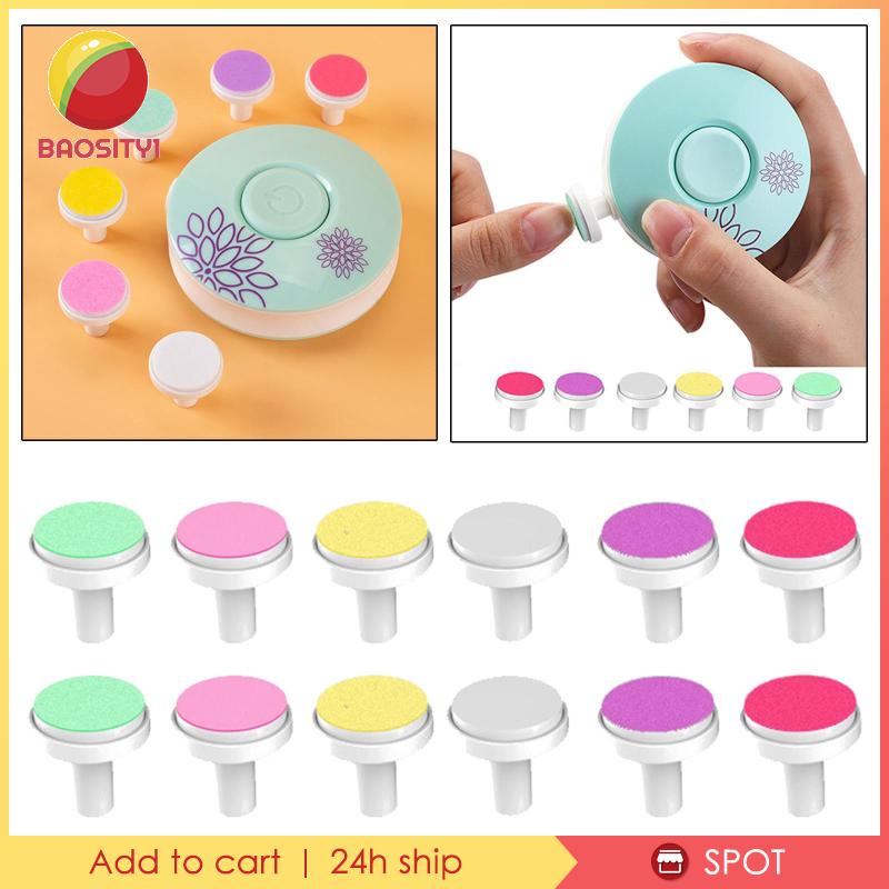 Bộ 12 Đầu Dũa Móng Tay Thay Thế Cho Bé