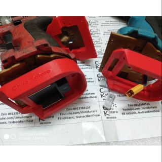 [in 3D] Bộ đế chuyển chân pin cho máy Makita 12v pin đút sang Makita pin cài