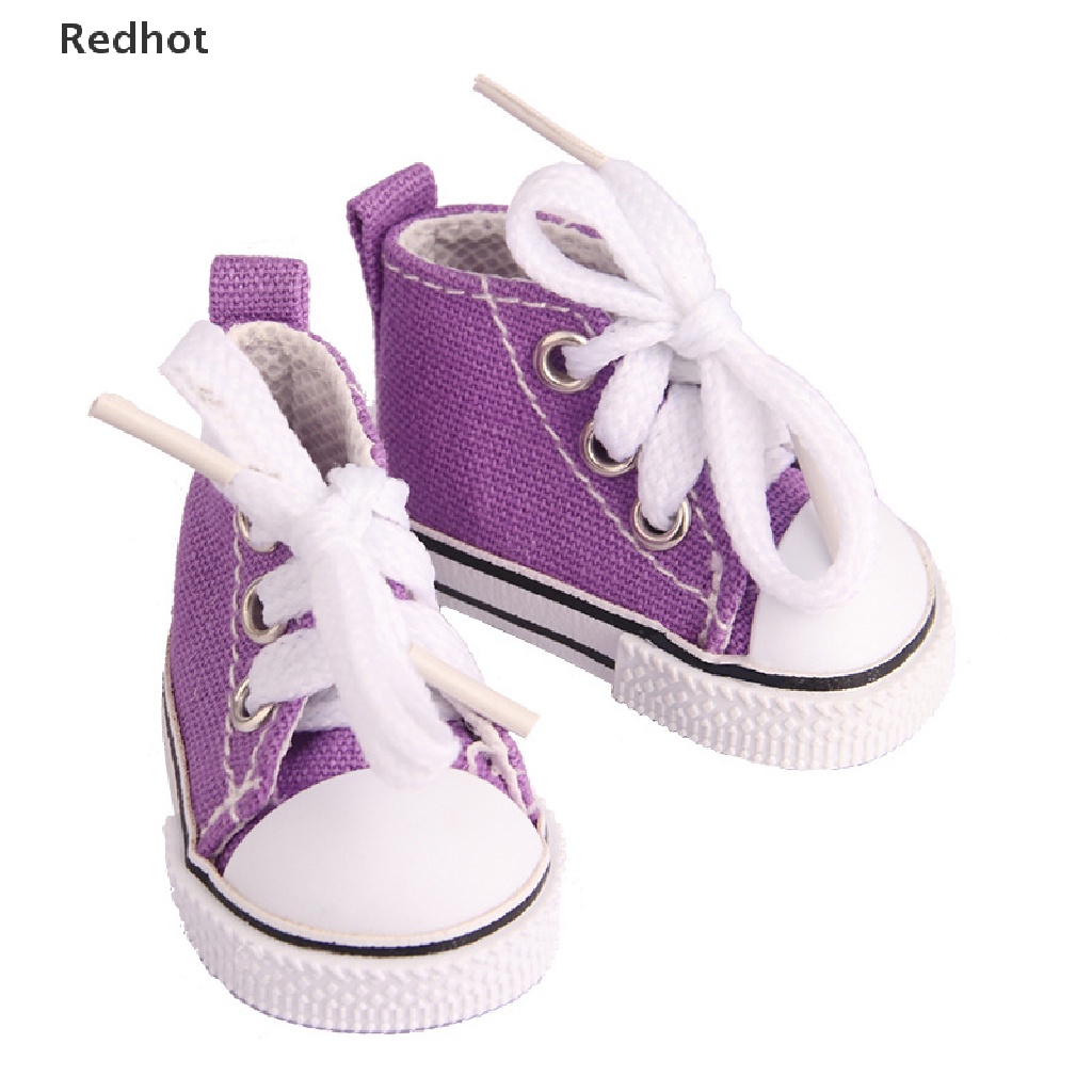 Giày Vải Canvas 5cm Dành Cho Búp Bê 14 Inch 20cm