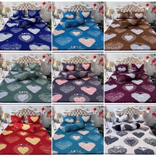 Bộ ga giường 4 món thun lạnh hàn quốc handmade