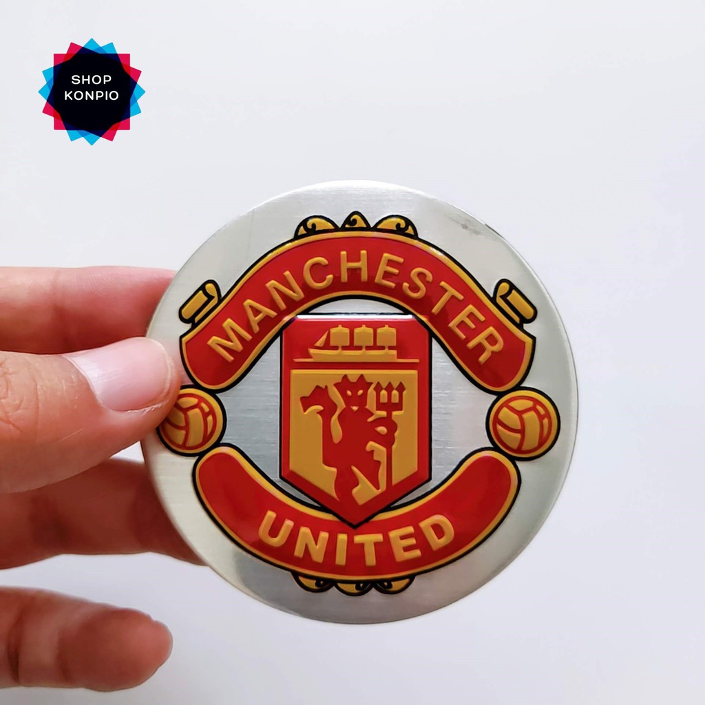 Tem Logo Nhôm Manchester United Chịu Nhiệt Chống Thấm Nước