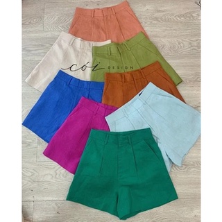 Quần short blazer linen prenium Cói Design