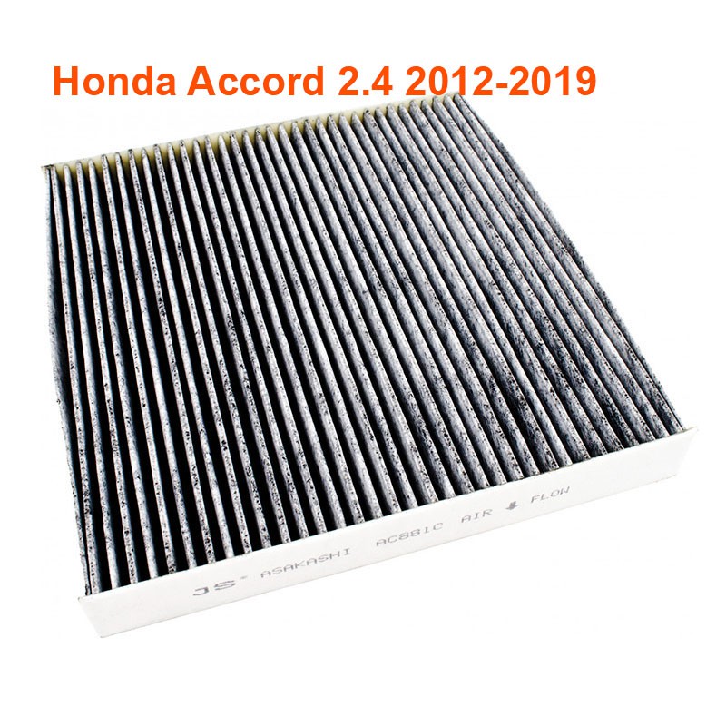 Lọc gió điều hòa Than hoạt tính AC881C dành cho xe Honda Accord 2.4 2012, 2013, 2014, 2015, 2016, 2017, 2018, 2019