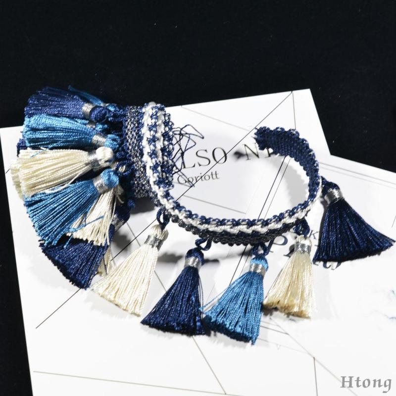 1 Yard Viền Tua Rua Châu Âu Trang Trí Rèm Quần Áo