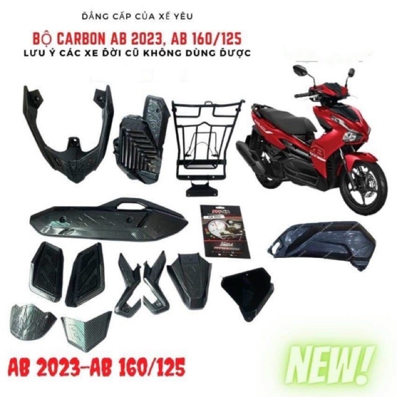 Bộ phụ kiện 12 món air blade 2022(dành riêng cho dòng xe air blade 2022)