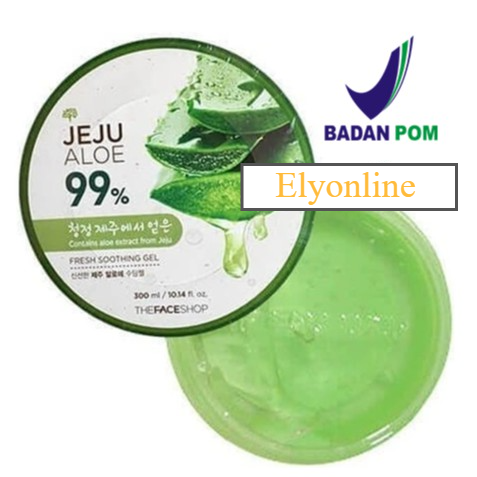 The Face Shop (hàng Mới Về) Gel Lô Hội 99% Làm Dịu Da Dung Tích 300ml