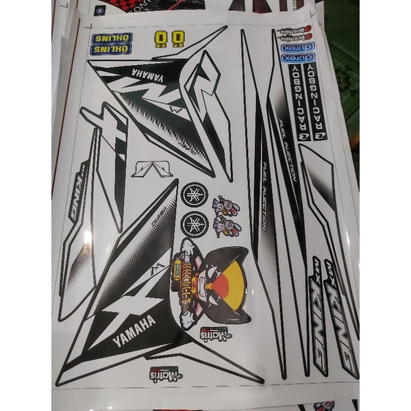 Tem rời dán xe ex 150 mxking