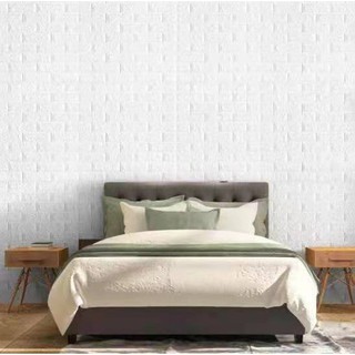 Giấy Dán Tường 3D Họa Tiết Gạch Độc Đáo