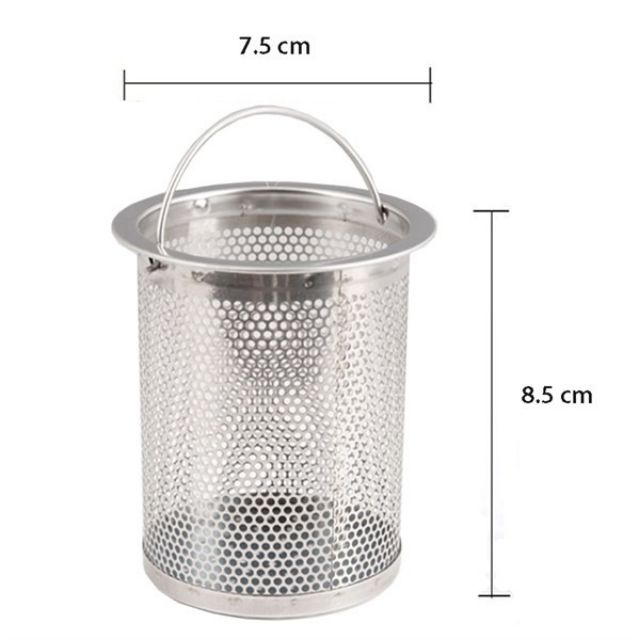 Giỏ Lọc Rác Bồn Rửa Bát Bằng Inox NUTU