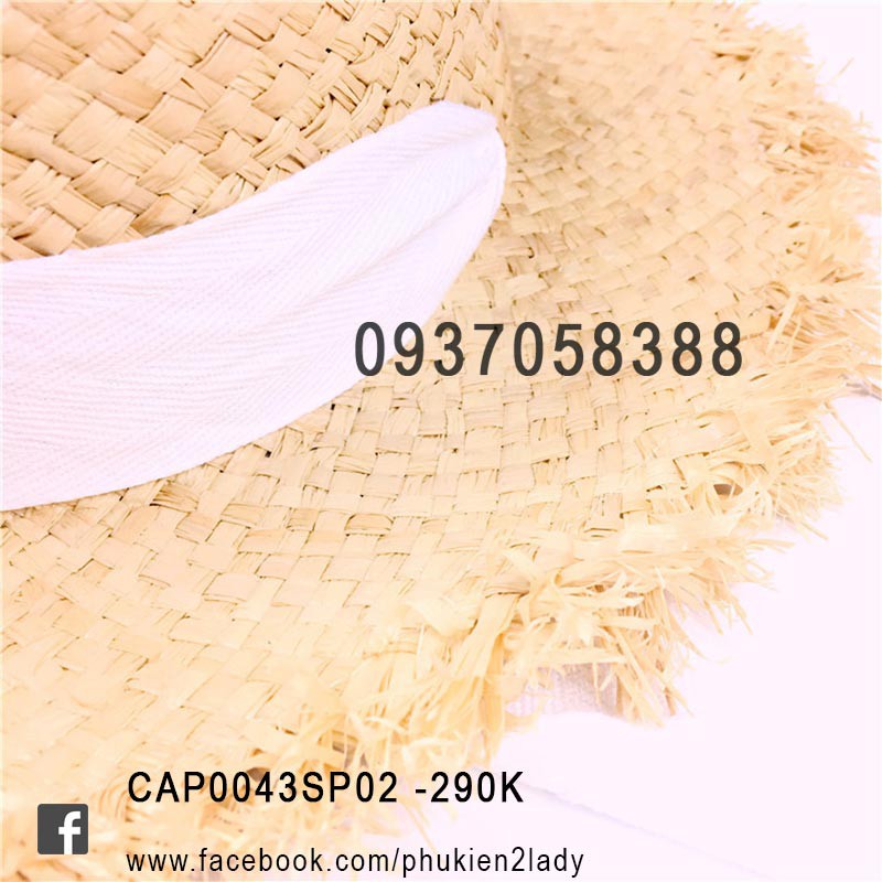 Mũ cói vintage CAP0043SP02
