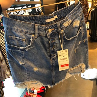 Chân váy Jeans Zara Auth