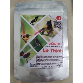 Cám hút mật và ốc mít Lê Thịnh ( dưỡng hót, dưỡng lông, kích thay lông, cám VIP) 100g