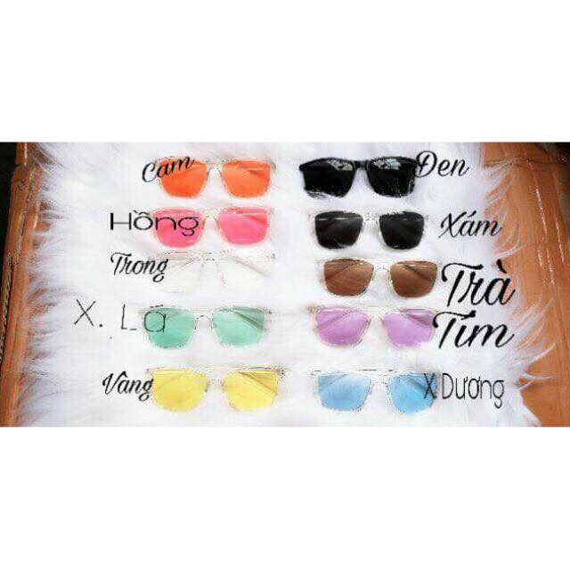 Kính Gọng Trong (10 màu) | BigBuy360 - bigbuy360.vn