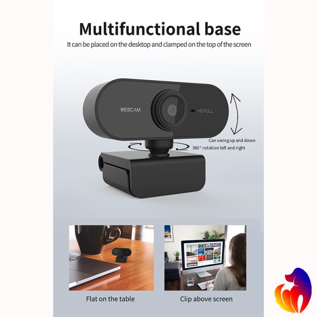 Webcam Bh Hd 1080p Usb 30fps Full Hd Cho Máy Tính | BigBuy360 - bigbuy360.vn