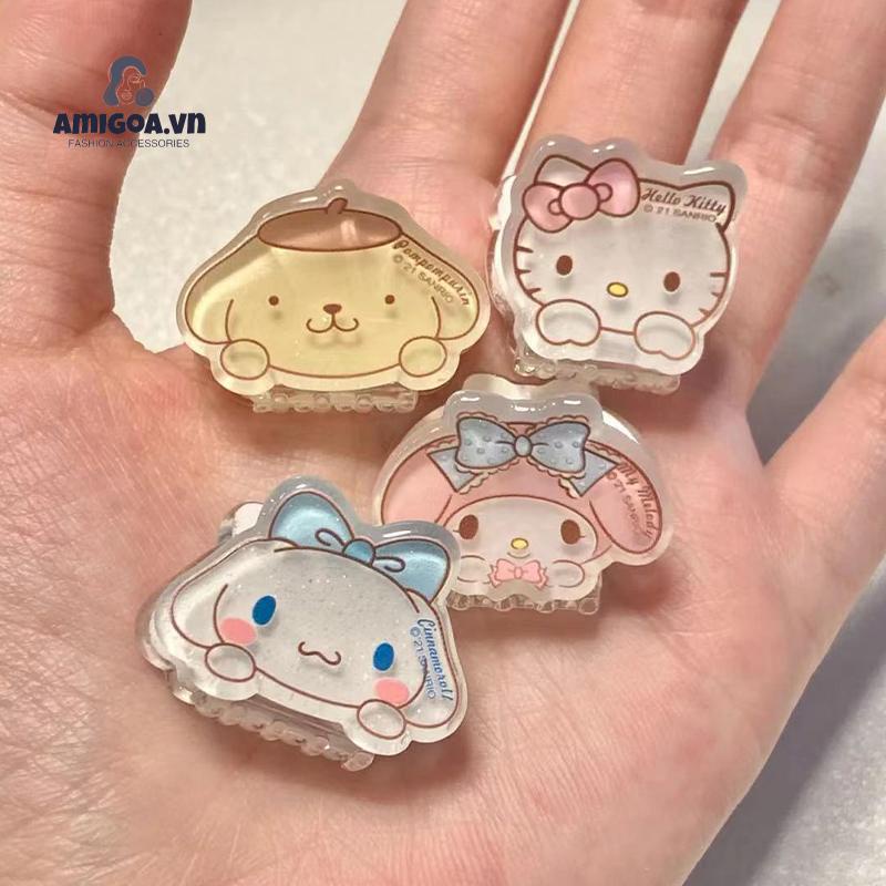 ✨✨ Kẹp tóc mini họa tiết hoạt hình phong cách Nhật Bản dễ thương cho nữ