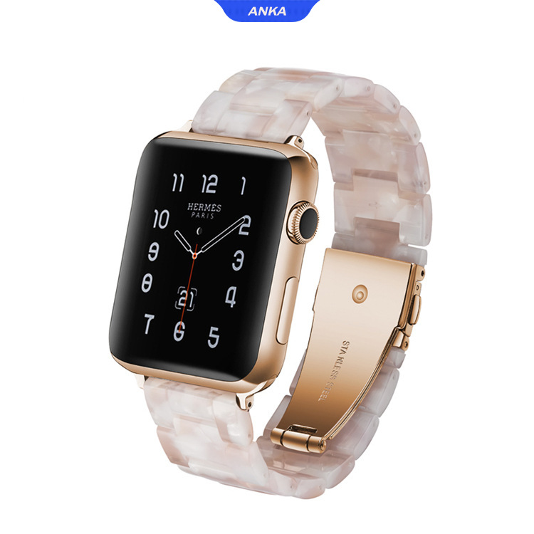 Dây Đeo Nhựa Trong Cho Đồng Hồ Apple Iwatch 4 / 3 / 2 / 1 Kích Thước 38mm / 40mm