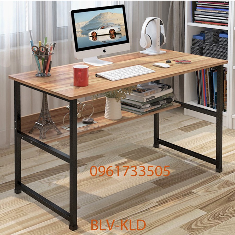 bàn làm việc kệ lửng ,bàn làm việc 120cm