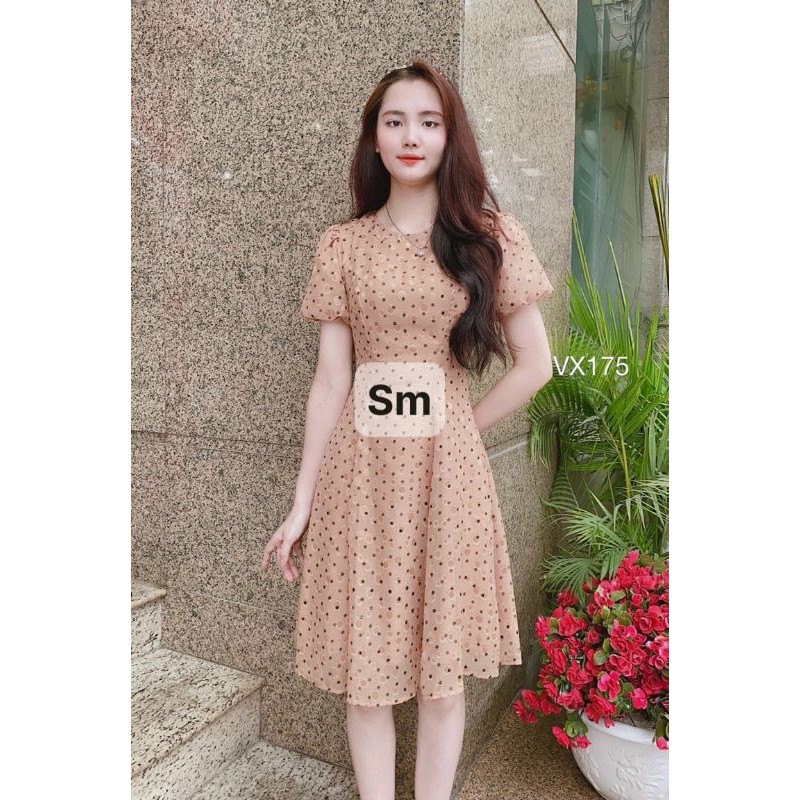 [Mã WASTMINI giảm 10% tối đa 30K đơn 150K] Váy xòe bi tằm xinh xắn | BigBuy360 - bigbuy360.vn