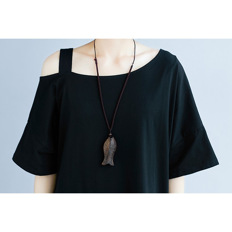 [ORDER] Váy đầm bigsize xẻ tà, trễ vai cách điệu (size XL 2XL 3XL) (V002) | BigBuy360 - bigbuy360.vn