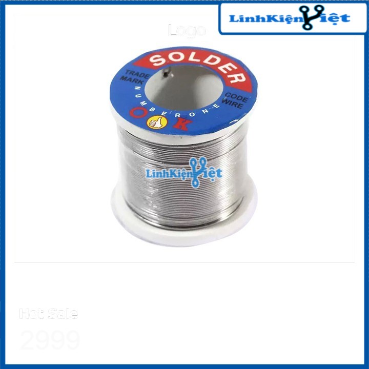 Thiếc Hàn SOLDER-Ok 0.8mm Cuộn To 100g Chất Lượng Cao