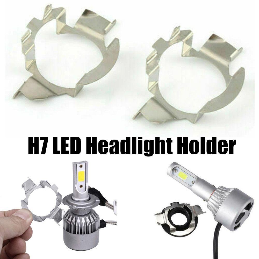 MAYSHOW Giá Đỡ Đèn Pha LED H7 Cho Benz BMW Audi VW Buick