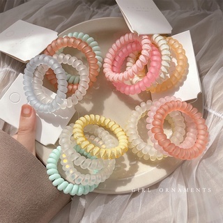Dây cột tóc màu pastel