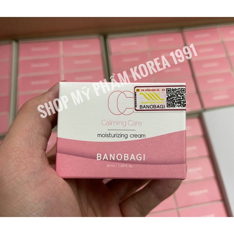 Kem dưỡng ẩm BANOBAGI Calming Care Moisturizing Cream (Chính hãng - Tem chống hàng giả bộ công an - date 2023) | BigBuy360 - bigbuy360.vn