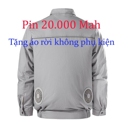 Áo điều hòa chính hãng Nhật Bản - Tặng thêm 1 áo rời không phụ kiện