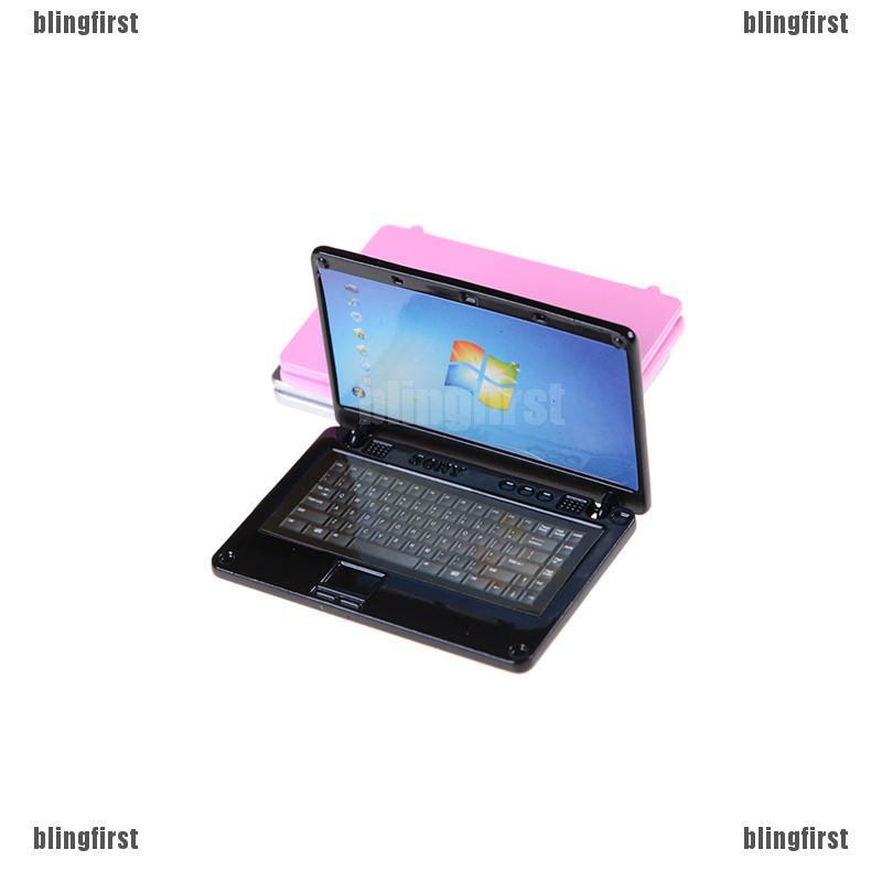 Set 3 búp bê Laptop mini tỉ lệ 1 / 12 cho bé chơi búp bê