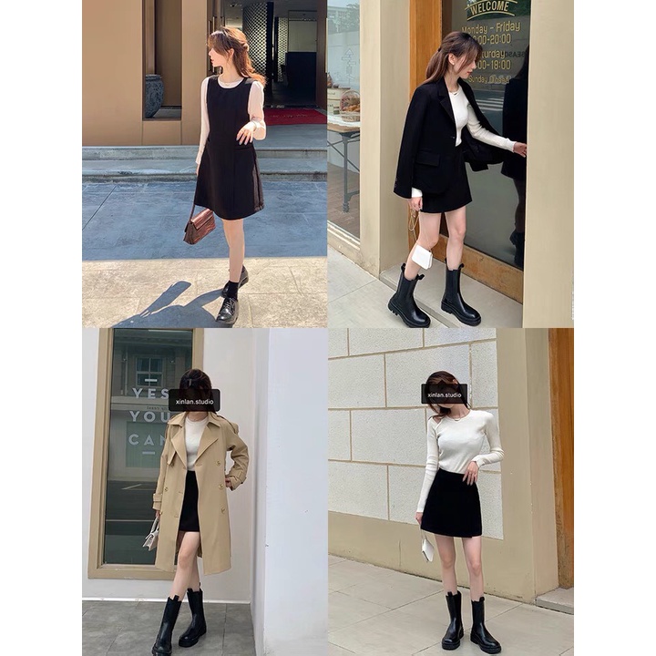 [ORDER TAOBAO]  Áo Trench Coat Size XXS XS Kaki Dáng Dài Có Xẻ Tà Đằng Sau | BigBuy360 - bigbuy360.vn